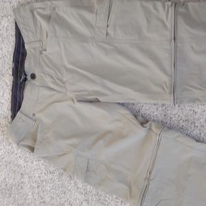 Convertible hiking pants/short with zip-off legs.